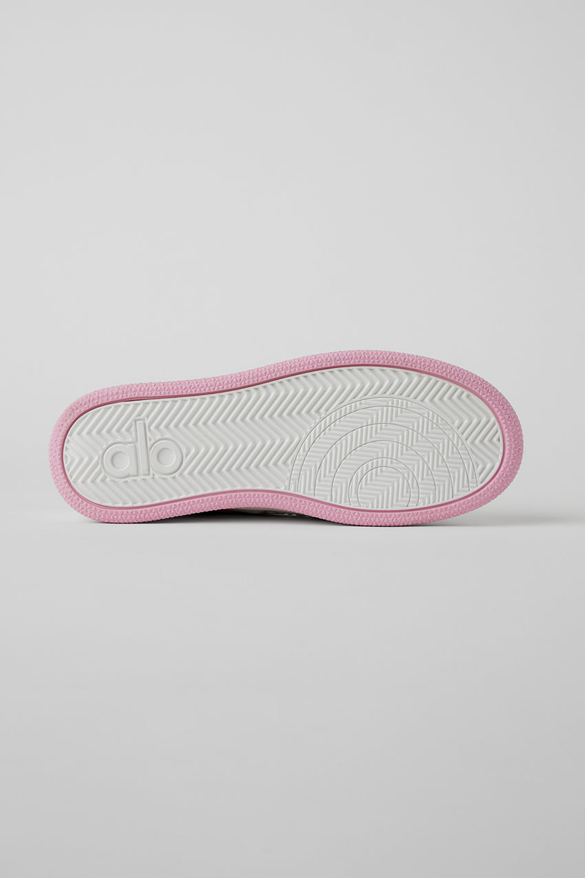 ALO Recovery Mode Sneaker - Pink/White