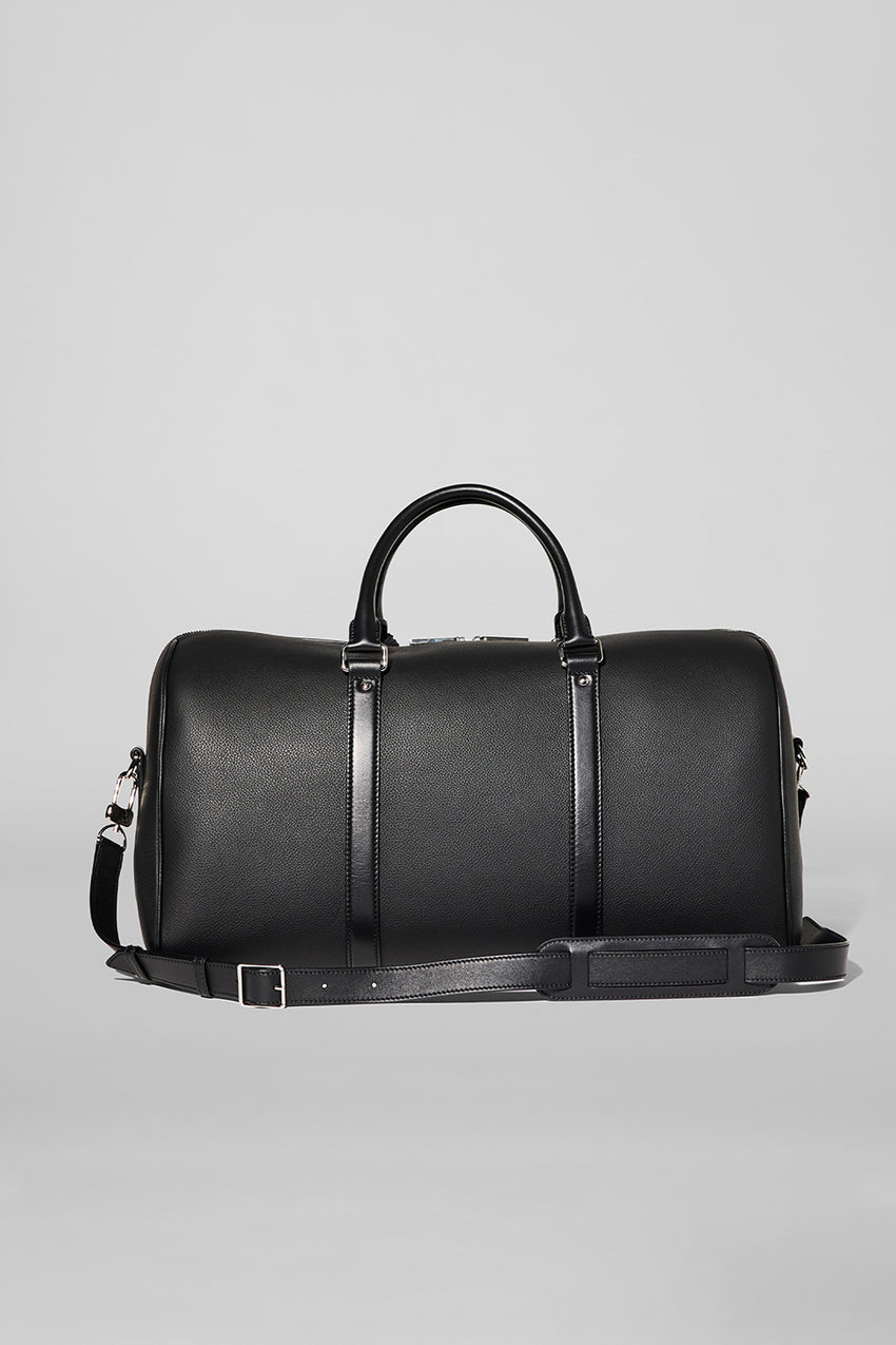 ALO Voyage Duffle - Black Leather