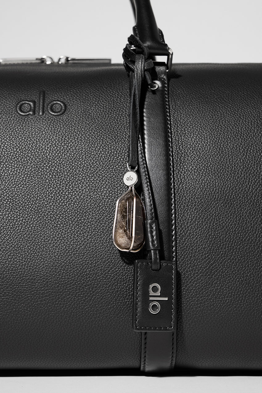ALO Voyage Duffle - Black Leather