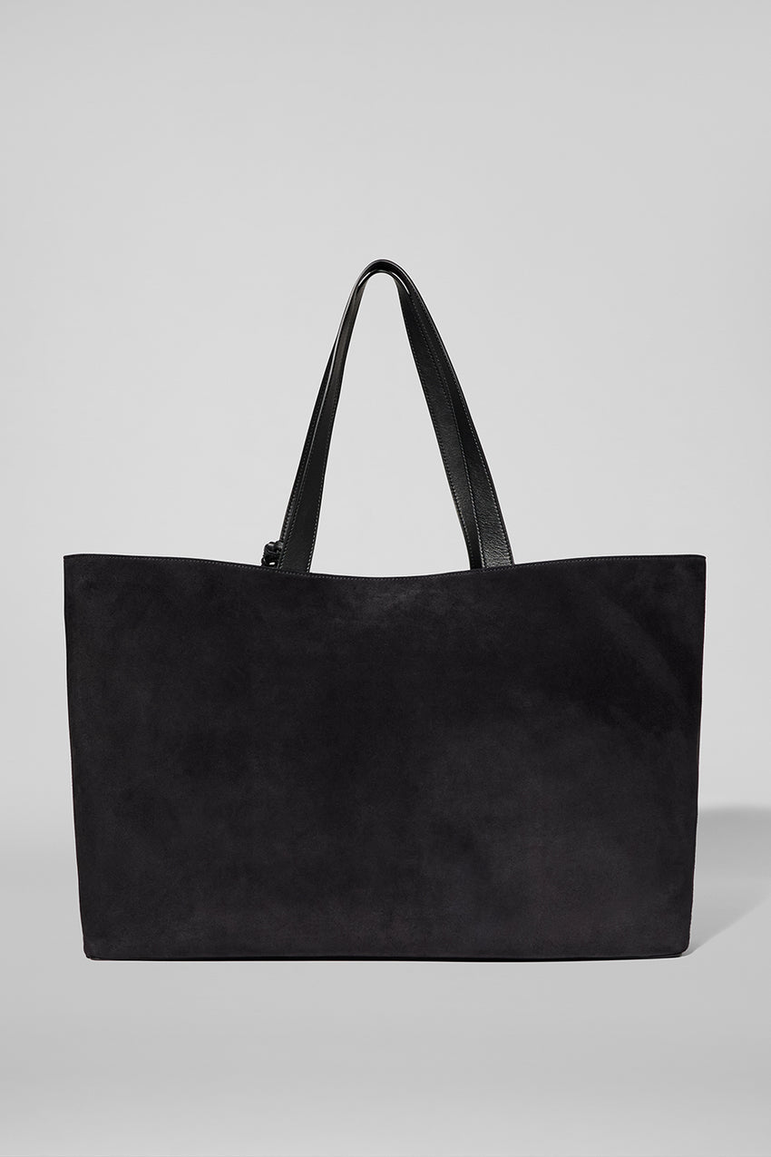 ALO Tranquility Tote - Black Suede