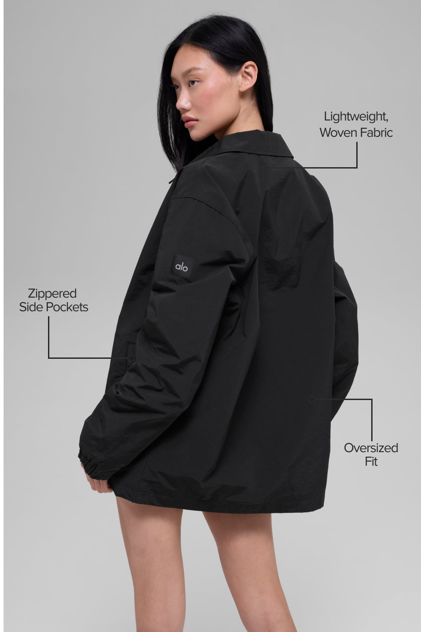 Torrent Overshirt - Black