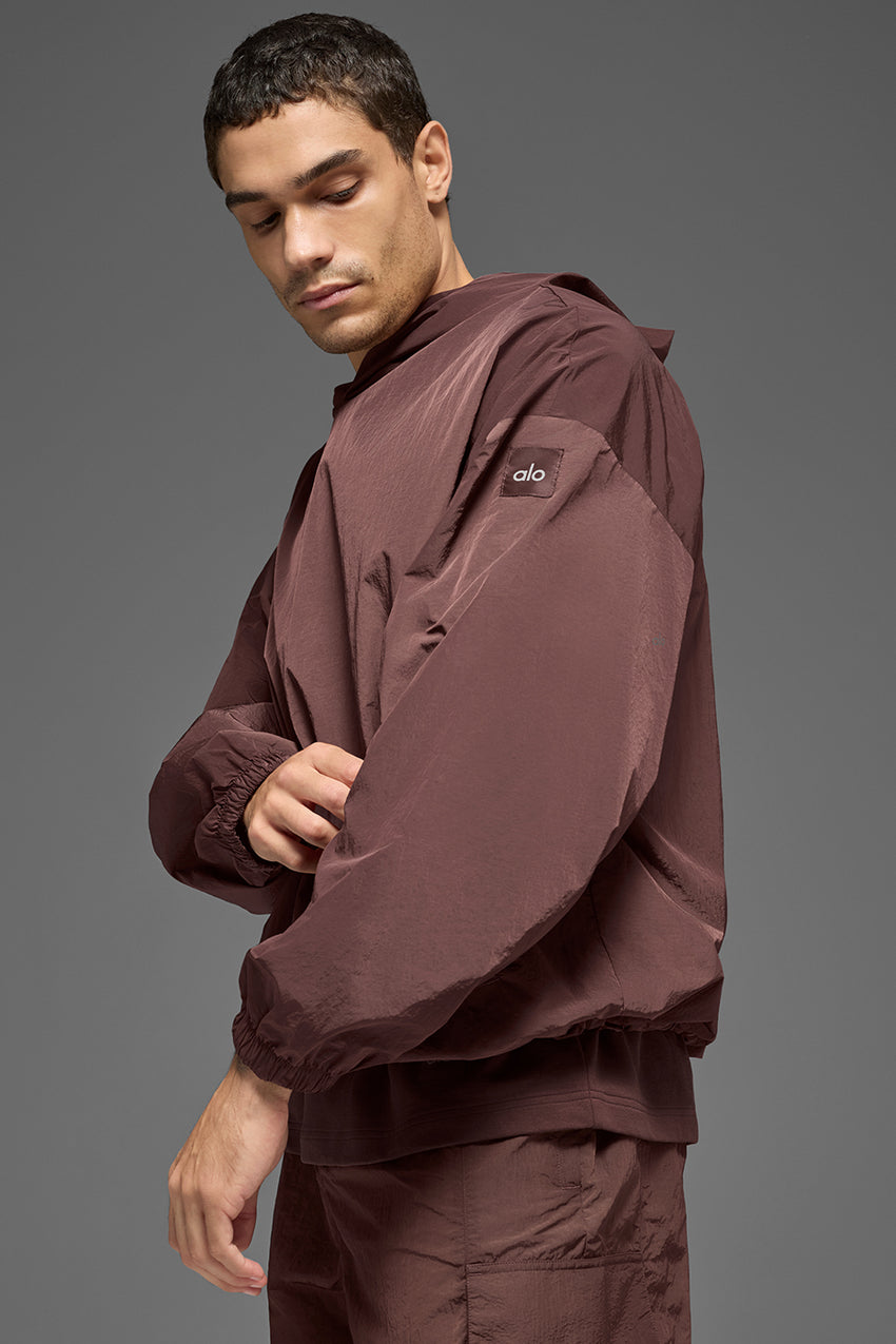 Axis Hooded Pullover - Brownstone