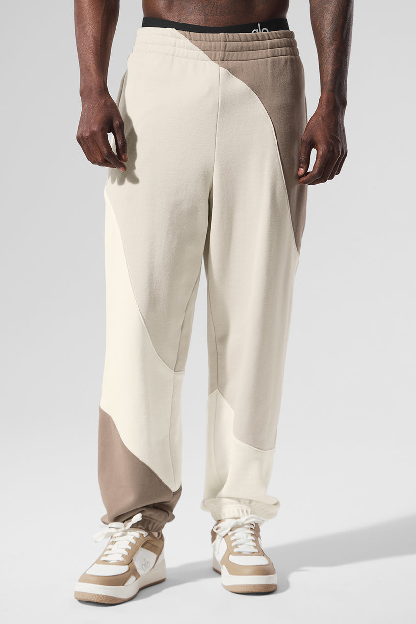 Make Waves Sweatpant - Ivory/Bone/Gravel