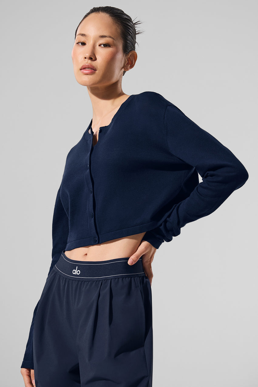 Supernatural Sweater Cardigan - Navy