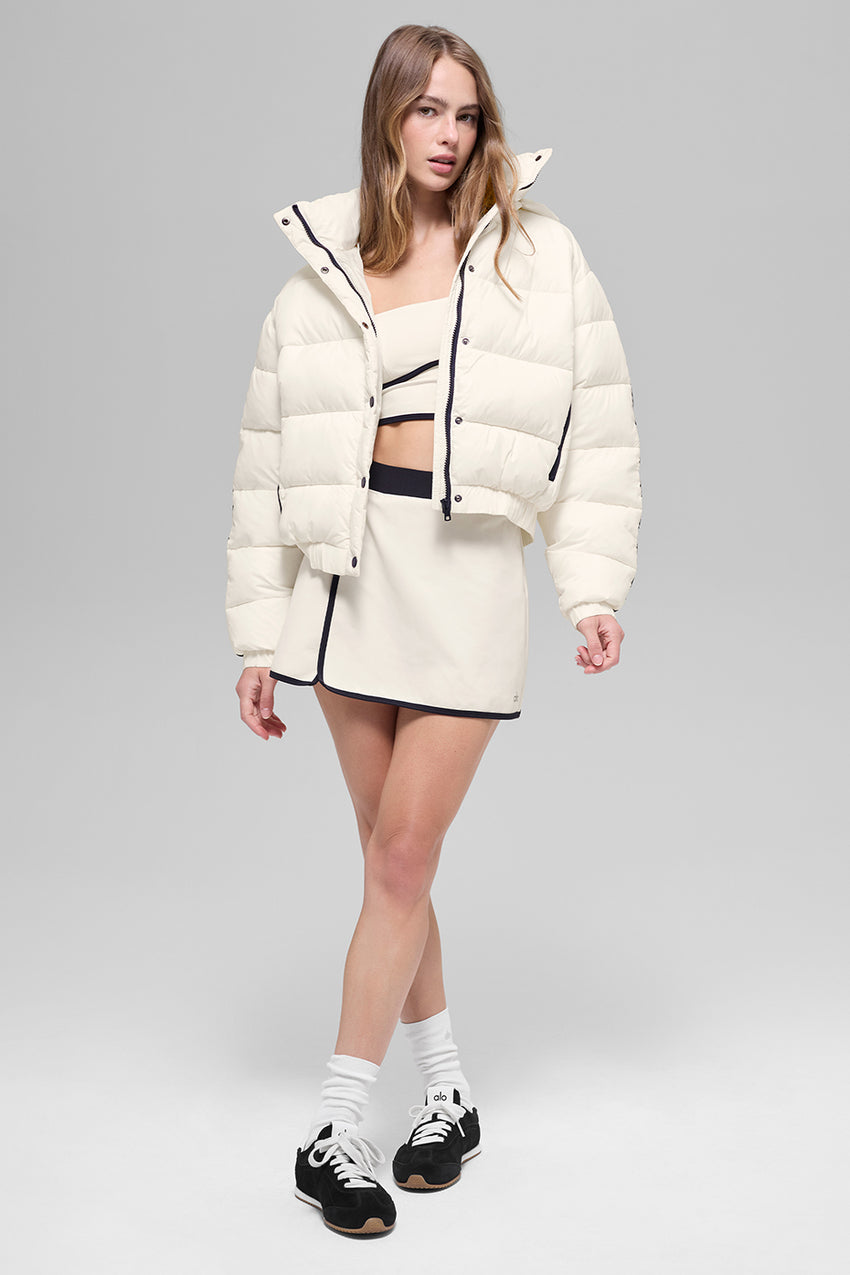 Aspen Love Puffer Jacket - Ivory