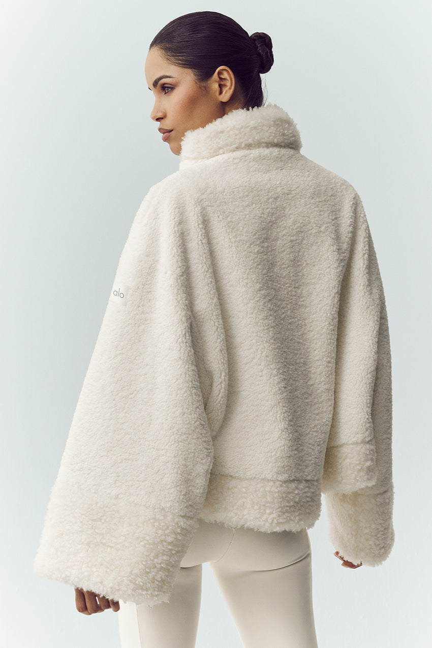 Sherpa Fireside Bomber - Ivory