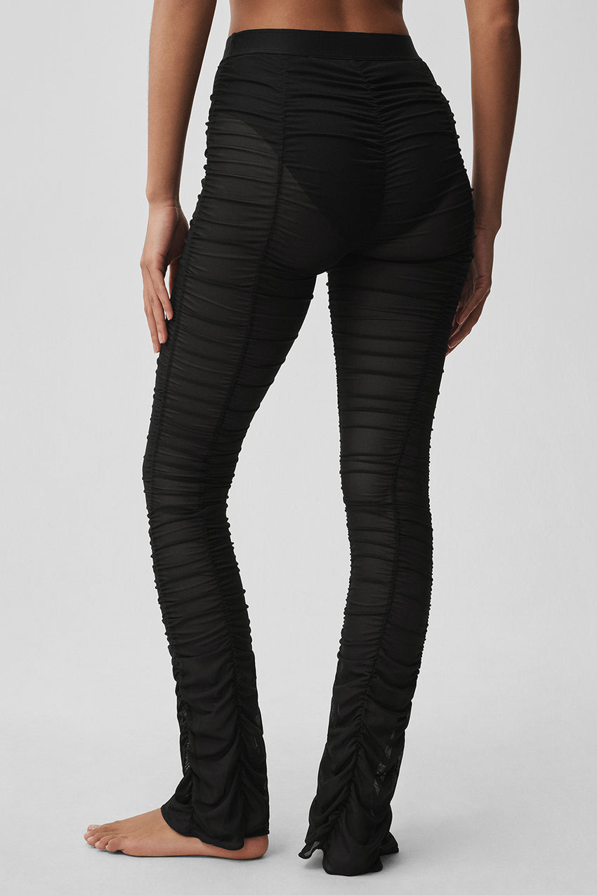 Airlift Mesh High-Waist Cherish Legging - Black