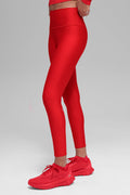 7/8 High-Waist Airlift Legging - Bright Red