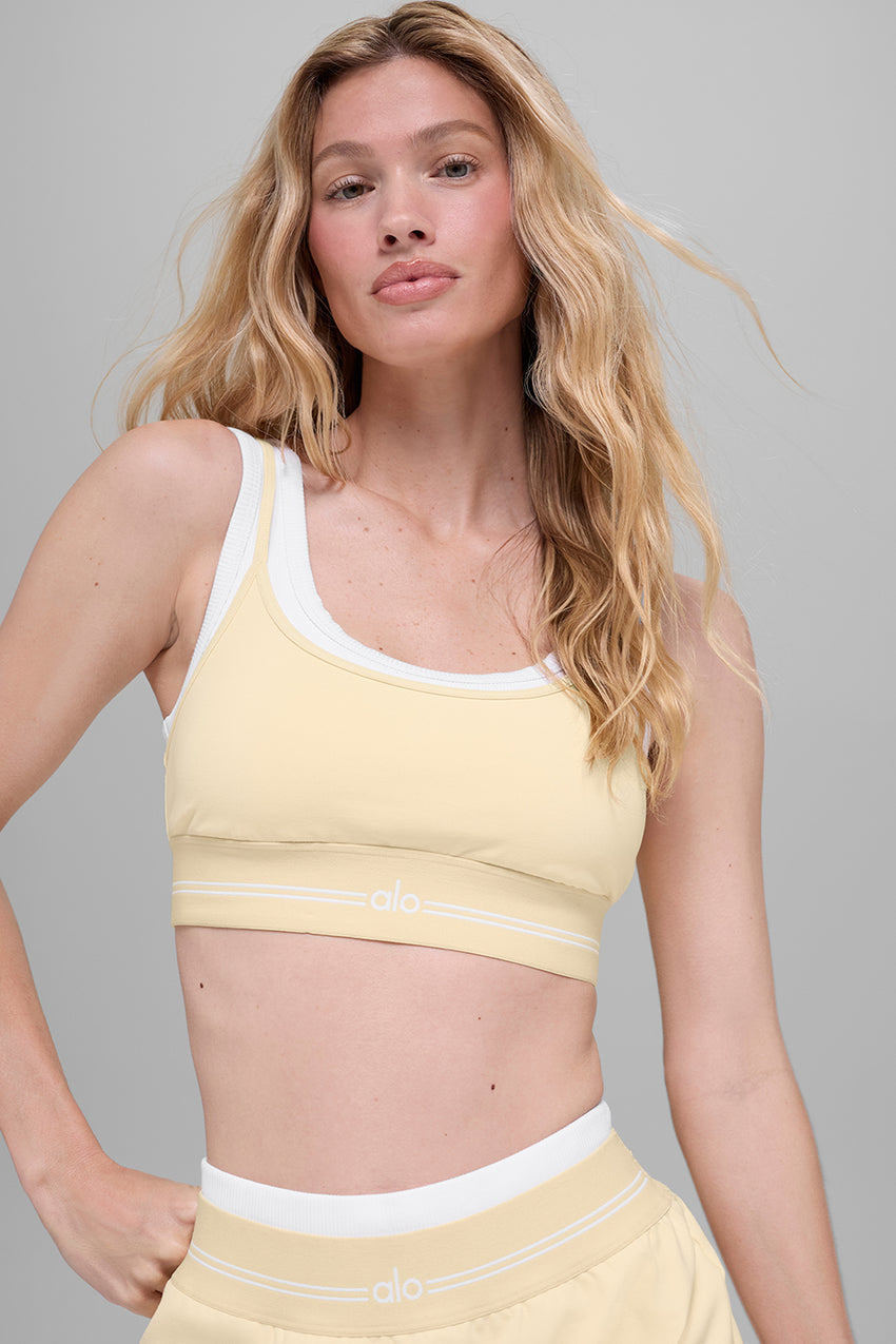 Airbrush Better Together Bra - Candlelight Yellow/White